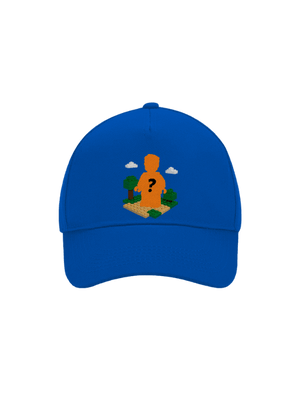 Lego postava z vlastní fotky kšiltovka baseballka Bright Royal