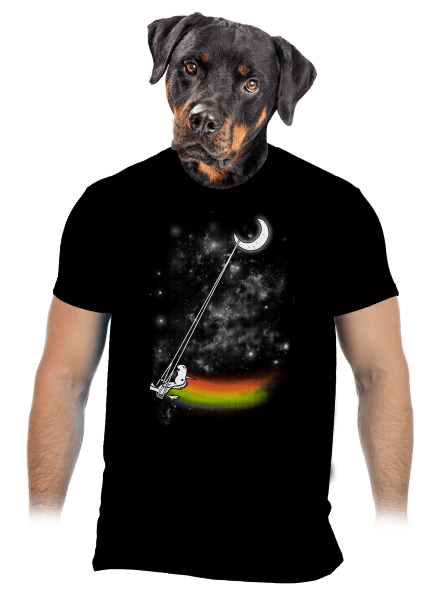 Unicorn Universe pánské tričko Black