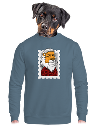 unisex mikina bez kapuce