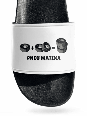Pneu Matika pantofle White