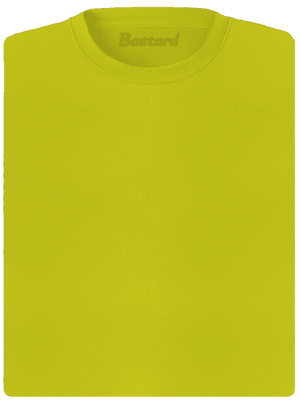 Bez potisku dámské sportovní tričko Neon Yellow