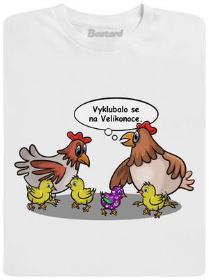 Velikonoční kuře dětské tričko White