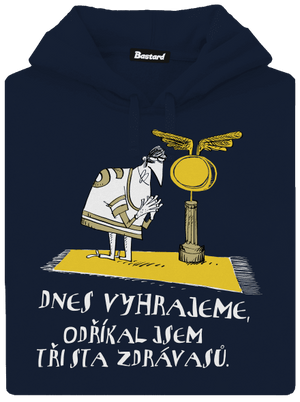 Dnes vyhrajeme pánská mikina klokanka Navy
