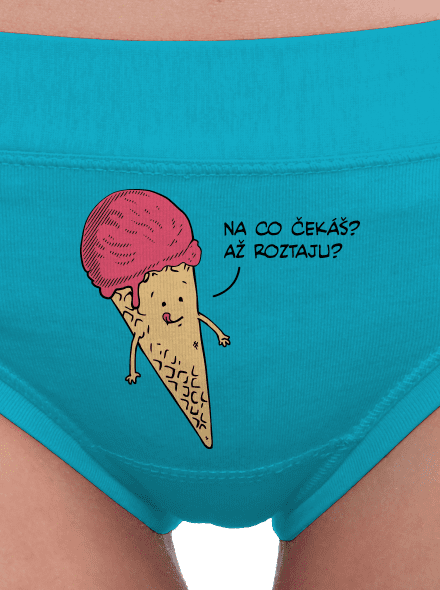 Zmrzlina dámské kalhotky Turquoise