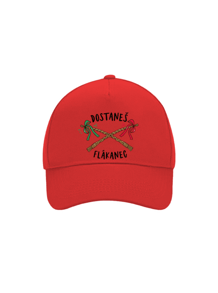 Flákanec kšiltovka baseballka Classic Red