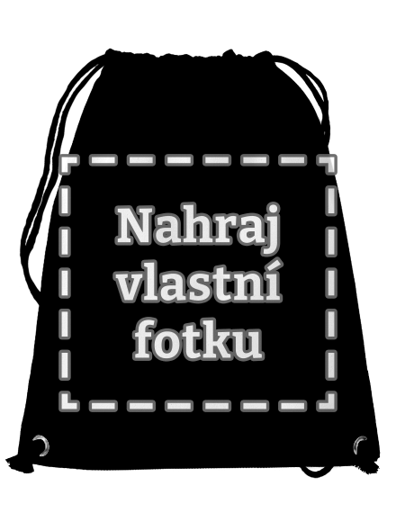 Vlastní potisk vak Black