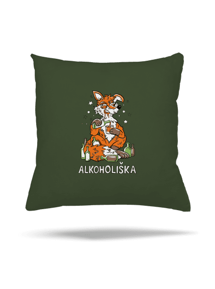 Alkoholiška polštář Olive Green