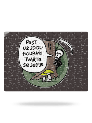 Muchomůrky zelené puzzle White