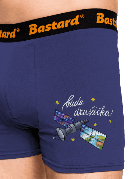 Budu družička boxerky Blue Navy