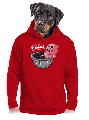 Ve formě pánská mikina klokanka Red