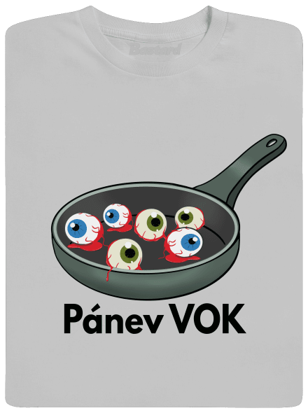Pánev vok pánské tričko Pacific Grey