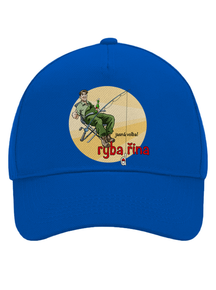 Rybadřina kšiltovka baseballka Bright Royal
