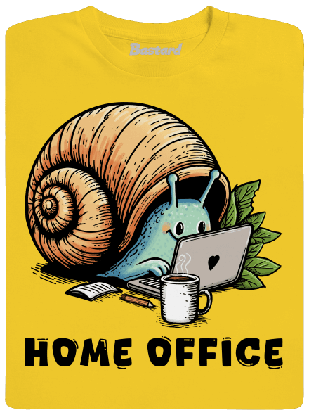 Šnekův home office pánské tričko Gold