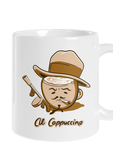 Al Cappuccino klasický hrnek White