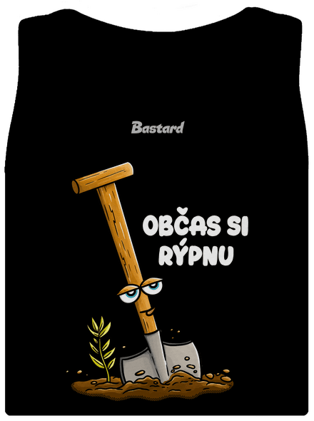 Občas si rýpnu dámské tílko klasické Black