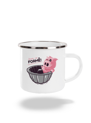 Ve formě plecháček White