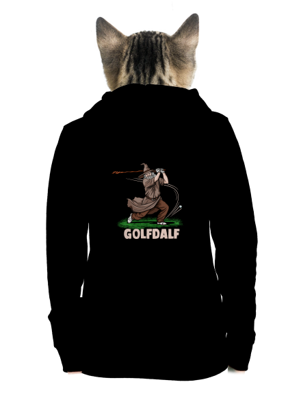 Golfdalf dámská mikina na zip Black