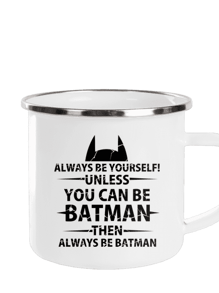 Batman plecháček White