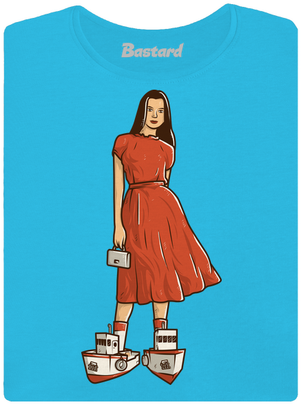 Lodičky dámské tričko Blue Atol