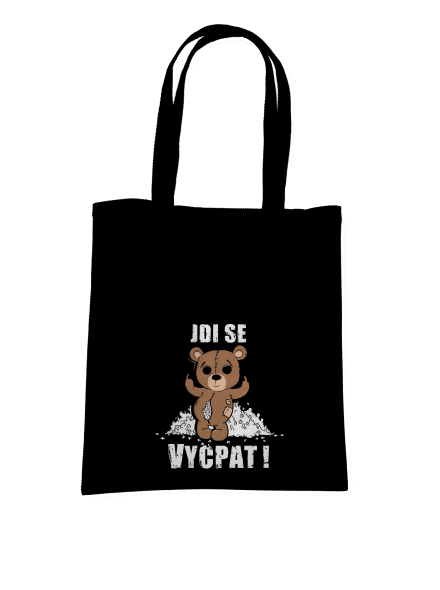 Jdi se vycpat taška Black