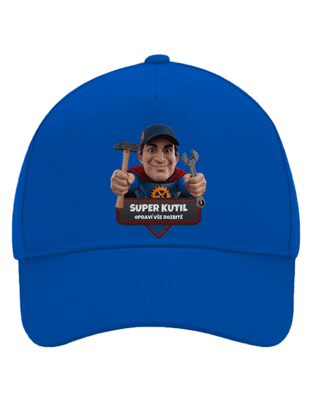 Super táta kšiltovka baseballka Bright Royal