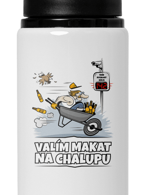 Valím na chalupu lahev na vodu White