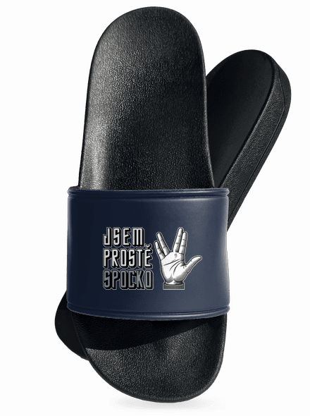 Jsem Spocko pantofle Navy