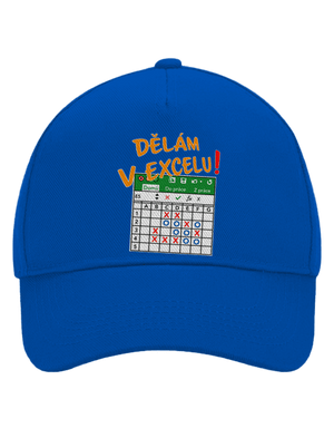 Dělám v Excelu kšiltovka baseballka Bright Royal