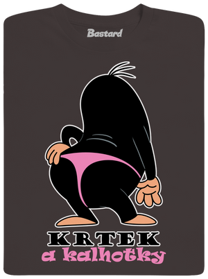 Krtek a kalhotky pánské dlouhý rukáv Bear Brown