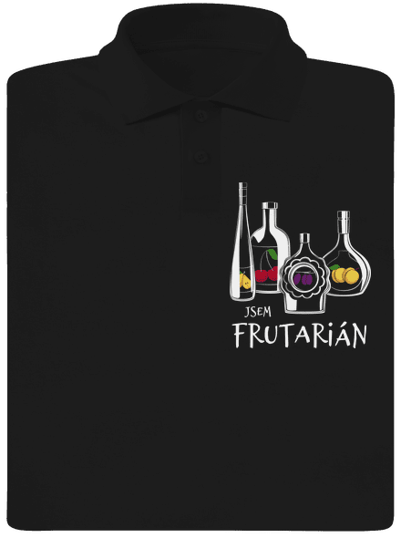 Frutarián pánská polokošile Black