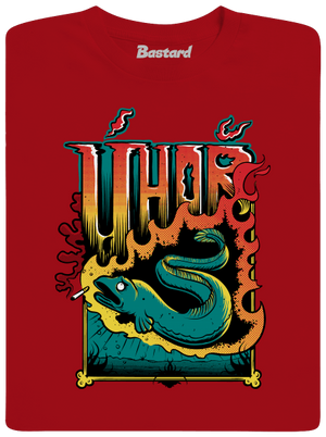 Úhoř pánské dlouhý rukáv Red