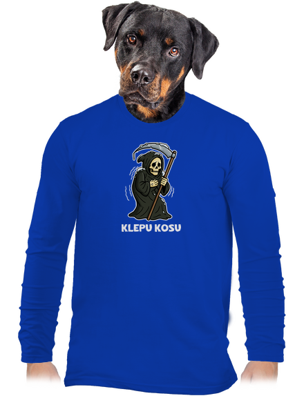 Klepu kosu pánské dlouhý rukáv Royal Blue