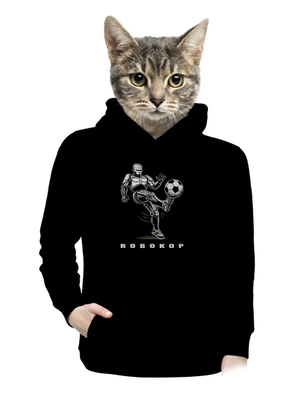 Robokop dámská mikina klokanka Black