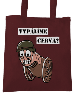 Vypálíme červa? taška Chocolate