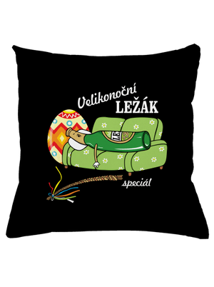 Velikonoční ležák polštář Black
