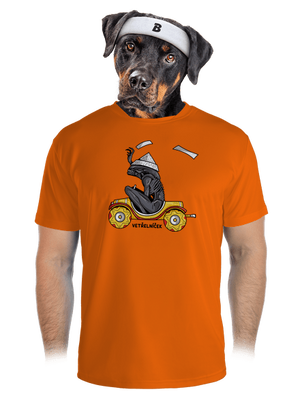 Vetřelníček pánské sportovní tričko Neon Orange