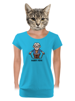 dámské tričko s lemem