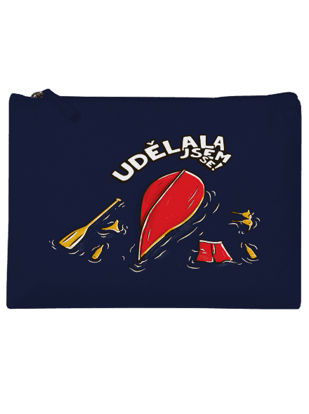 Udělal jsem se taštička French Navy