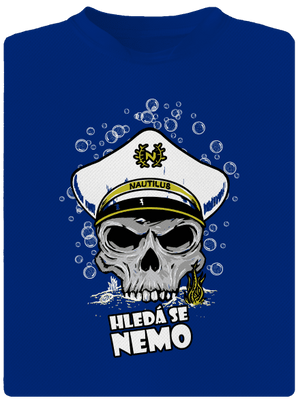 Kapitán Nemo pánské sportovní tričko Royal Blue Mal