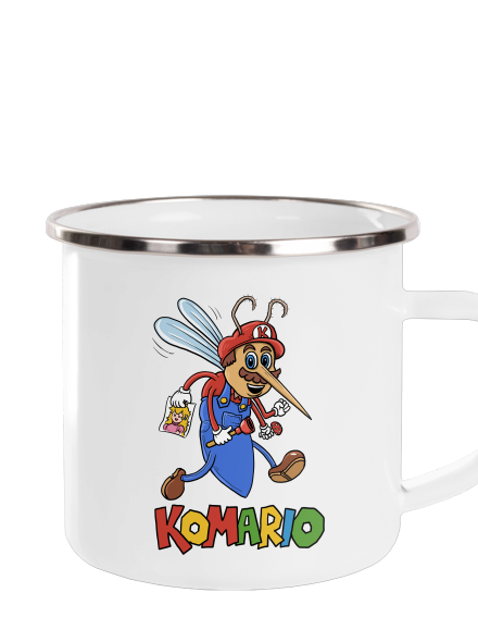 Komario plecháček White