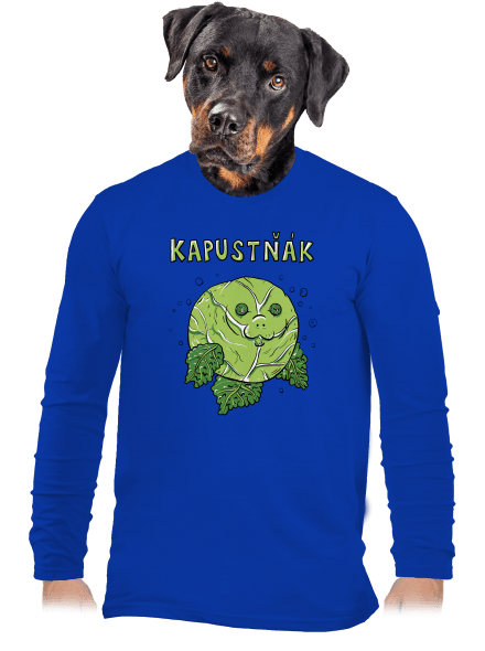 Kapustňák pánské dlouhý rukáv Royal Blue