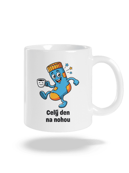 Na nohou klasický hrnek White