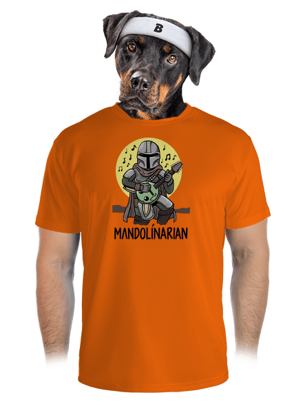 Mandolínarian pánské sportovní tričko Neon Orange