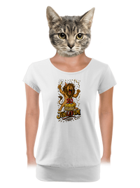 dámské tričko s lemem