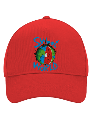 Sweet World kšiltovka baseballka Classic Red