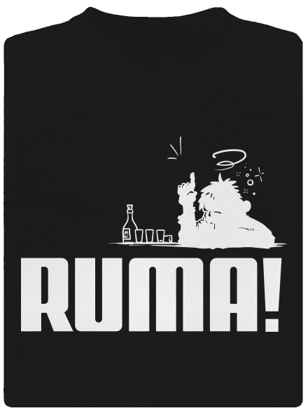 Ruma pánské sportovní tričko Black