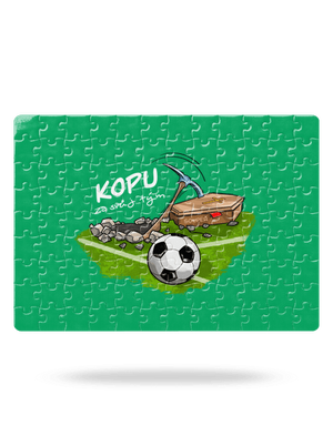 Kopu za svůj tým puzzle White