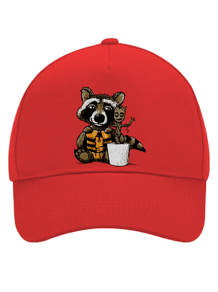 Strážci galaxie kšiltovka baseballka Classic Red