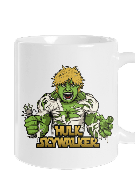 Hulk Skywalker klasický hrnek White