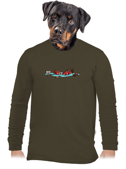 Kachny pánské dlouhý rukáv Urban Khaki